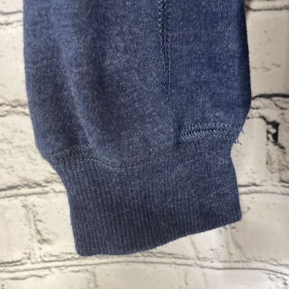 WILDFOX Social Side Slit Sweatshirt Lounging Relaxing Weekend Top Blue XL - Picture 5 of 13